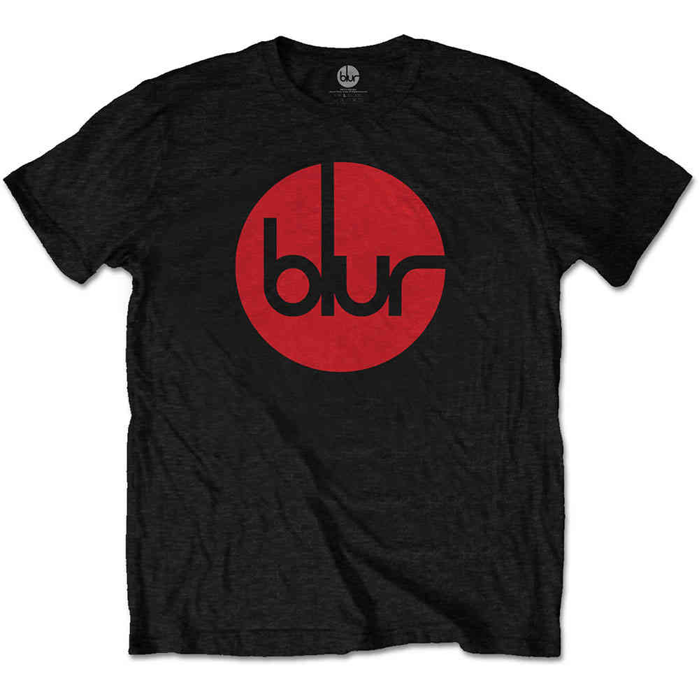 Blur - Circle Logo Heren Tshirt - Zwart